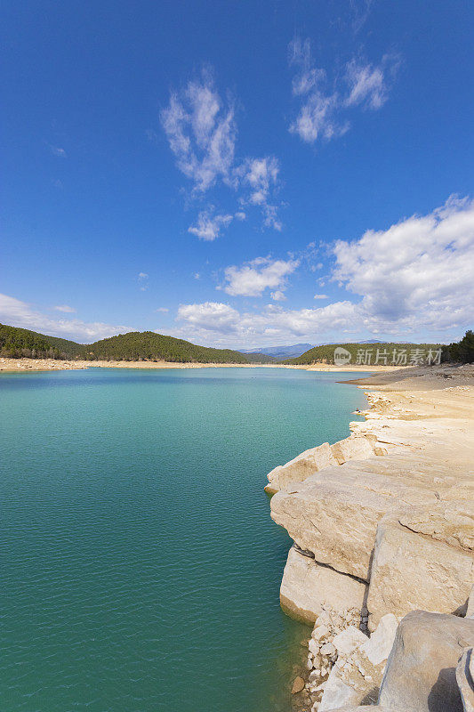 Sant Ponç Reservoir, Drought during 2023 Catalonia, Spain